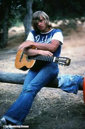 Rich and his guitar