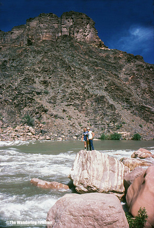 Rich and Dan at the Colorado river in the Grand Canyon of Arizona