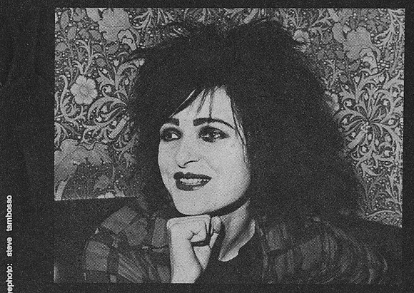 Ryerson Eyeopener newspaper Siouxsie and the Banshees