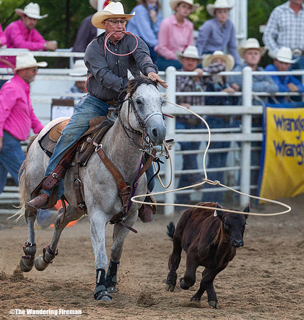 Saddle Bronc Riding at the Leon Iowa Rodeo