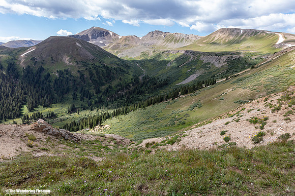 Colorado Mountain scenic landscape