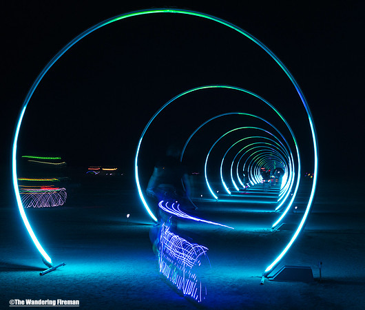 Sonic Runway art project at Black Rock City Nevada