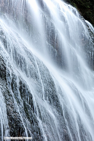 Bridal Veil Falls on the Bridal River of British Columbia Canada