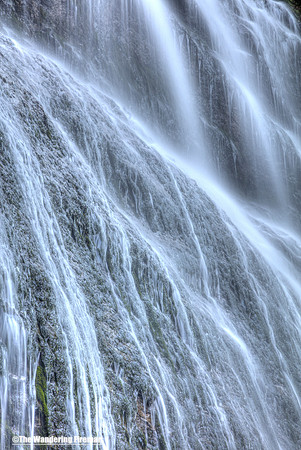 Bridal Veil Falls on the Bridal River of British Columbia Canada
