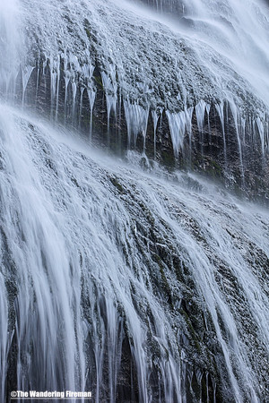 Bridal Veil Falls on the Bridal River of British Columbia Canada