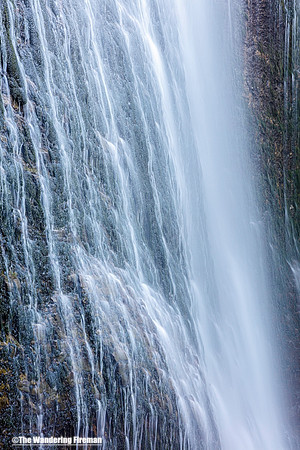Bridal Veil Falls on the Bridal River of British Columbia Canada