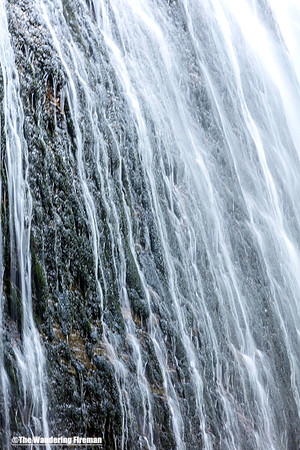 Bridal Veil Falls on the Bridal River of British Columbia Canada