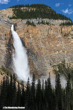 Takakkaw Falls in Yoho National Park British Columbia Canada