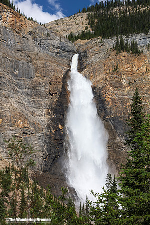 Takakkaw Falls in Yoho National Park British Columbia