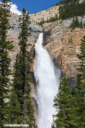 Takakkaw Falls in Yoho National Park British Columbia Canada