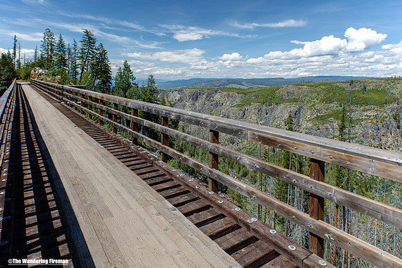Myra Canyon in British Columbia Canada