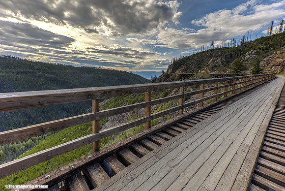 Myra Canyon in British Columbia Canada