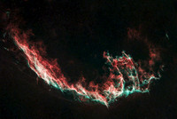 The East Veil Nebula without stars