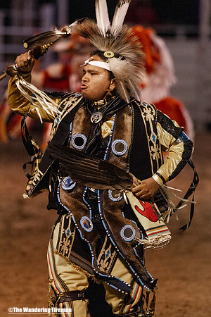 Leon Iowa rodeo Native American war dance performance
