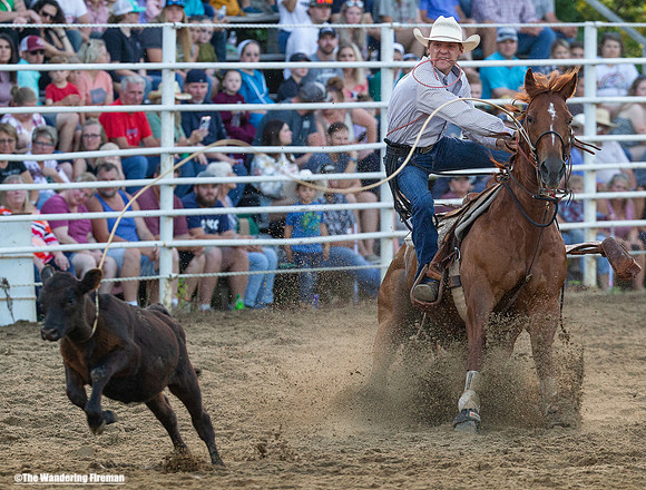 Saddle Bronc Riding at the Leon Iowa Rodeo