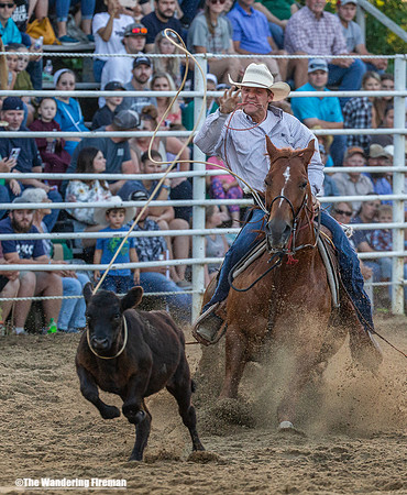 Saddle Bronc Riding at the Leon Iowa Rodeo