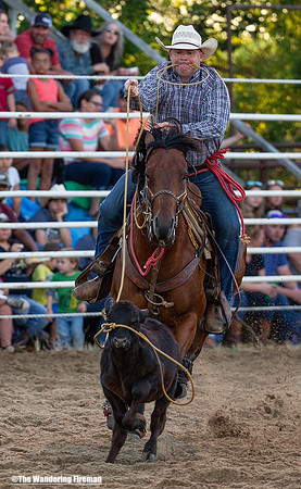Calf Roping at the Leon Iowa Rodeo