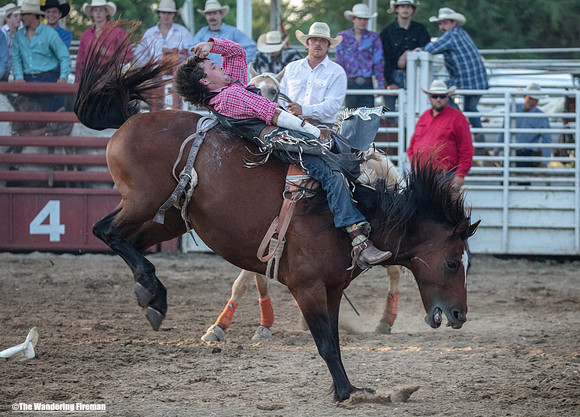 Leon Iowa rodeo rough stock bare back riding event