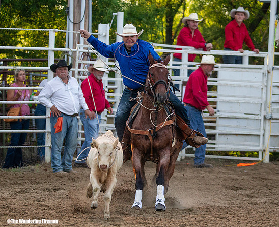 Saddle Bronc Riding at the Leon Iowa Rodeo