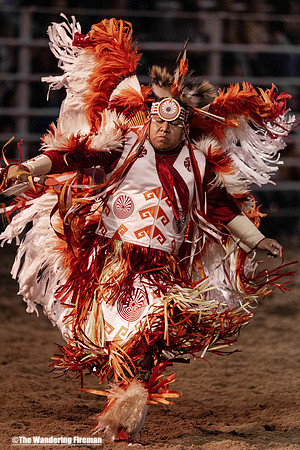 Leon Iowa rodeo Native American war dance performance