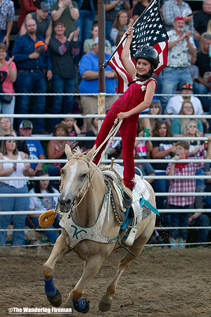 Leon Iowa rodeo trained horse performance