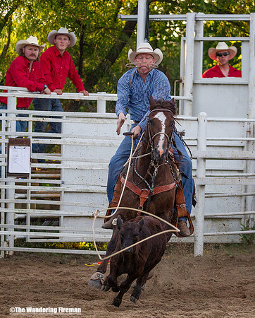 Saddle Bronc Riding at the Leon Iowa Rodeo