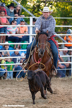 Calf Roping at the Leon Iowa Rodeo