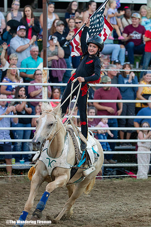 Leon Iowa rodeo trained horse performance