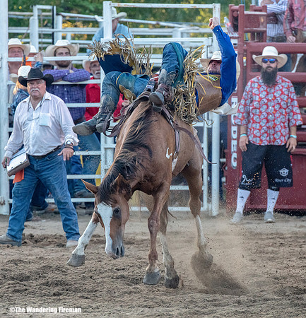 Leon Iowa rodeo rough stock bare back riding event