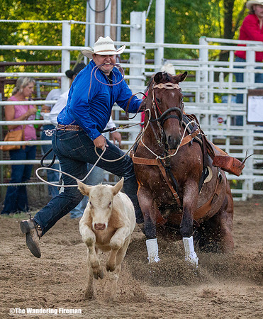 Saddle Bronc Riding at the Leon Iowa Rodeo