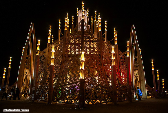 The "Temple of Together"  in Black Rock City Nevada