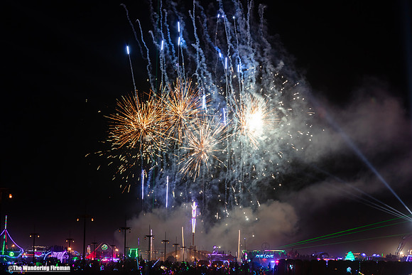 The Man Burns at Burning Man 2024
