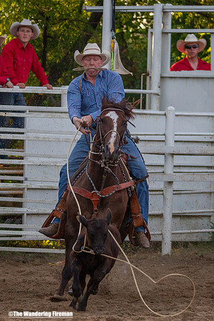 Saddle Bronc Riding at the Leon Iowa Rodeo