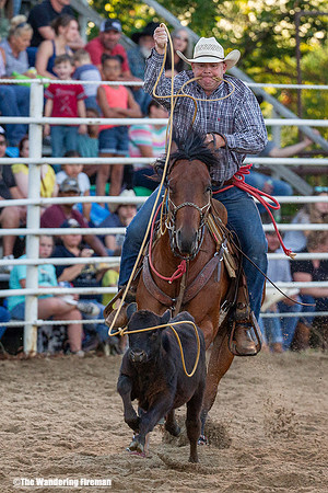 Calf Roping at the Leon Iowa Rodeo