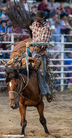 Leon Iowa rodeo rough stock bare back riding event